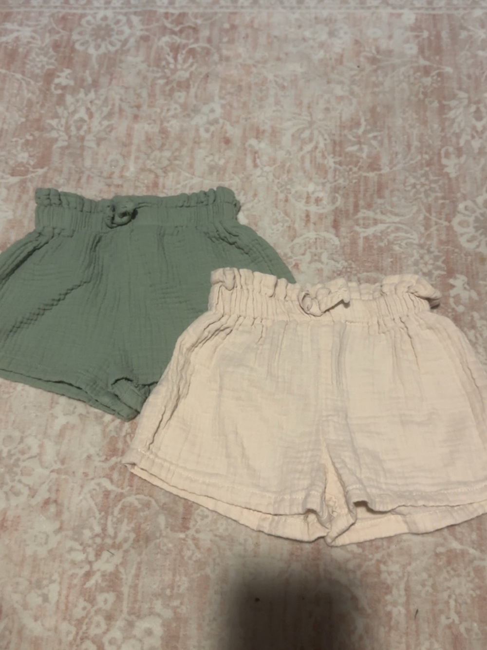 Baby Girl Linen Shorts